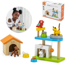 Viga Toys VIGA Pets Wooden Playground Set