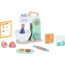 Tooky Toy Pastel Wooden Mixer Set Accessories
