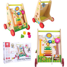 Classic World Multifunctional Wooden Push Walker