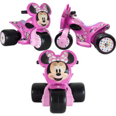 Injusa Трехколесный велосипед Minnie Mouse Samurai 6V.Катание для детей