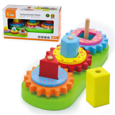 Viga Toys Viga Wooden Educational Sorter for Shapes, Colors and Patterns
