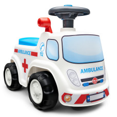 Falk Ride-on car Ambulance with horn from 1 year old