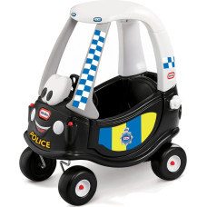 Little Tikes Brauciet ar policijas patruļas automašīnu, mājīgu kupejas policijas automašīnu