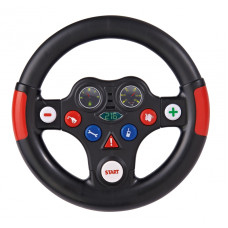 BIG Sound steering wheel for ride-on vehicles, 8 buttons