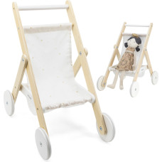 Viga Toys Деревянная кукольная коляска VIGA PolarB