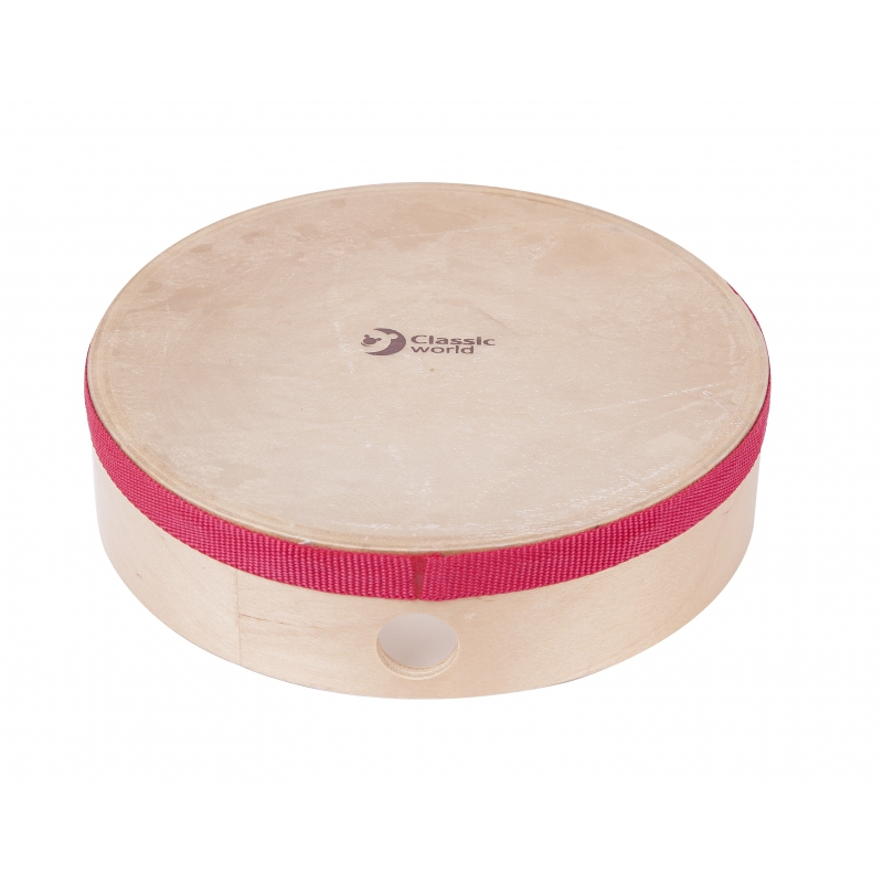 Classic World EDU mūzikas instruments tamburīna bungas 20 cm
