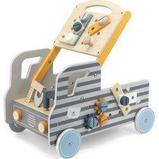Viga Toys VIGA PolarB koka automašīna ar instrumentiem DIY darbnīcas automašīna