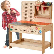 Masterkidz Koka Montessori STEM darbnīca ar instrumentiem un aksesuāriem
