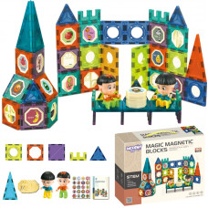 Woopie Magnetic Blocks Castle 98 pcs.