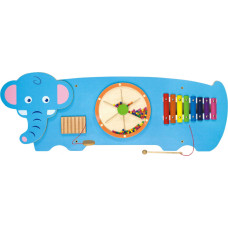 Viga Toys Сенсорно-манипуляционная доска VIGA Слон Сертификат FSC Монтессори
