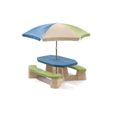 Step2 Picnic table with umbrella and benches