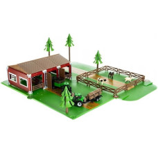Woopie Фермерский набор с фигурками животных + 2 трактора 102 шт.