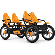 Berg Gran Tour Racer 4-vietīgs pedāļa gokarts līdz 225 KG