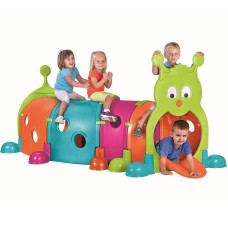 Feber Large Children's Tunnel XXL Caterpillar Modular Playground