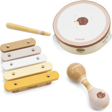 Viga Toys VIGA PolarB Musical Instrument Set With Hedgehog