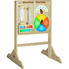 Classic World EDU Chalk Manipulative Board 2in1 Learning Time and Weather