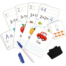 Tooky Toy Educational Cards Flashcards for learning to write