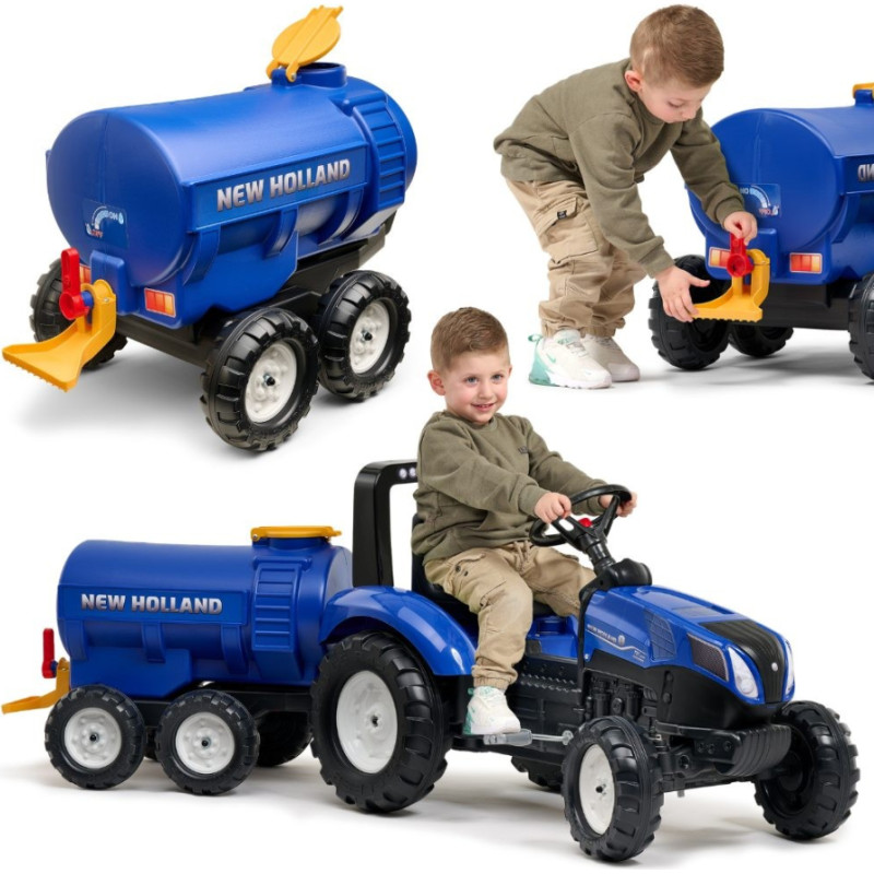 Falk New Holland Blue Tanker Trailer with Tap