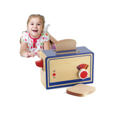 Viga Toys Wooden Kitchen Toaster For Children Household Appliances Toast