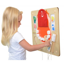 Masterkidz Educational Wooden Board Oral Hygiene Montessori