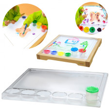 Masterkidz Square Montessori Painting Tray