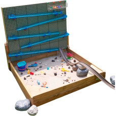 Masterkidz XXL STEM WALL 2in1 Creative Board with Sandbox Set
