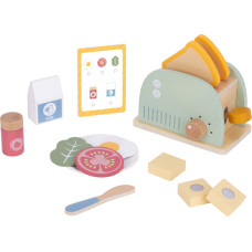 Tooky Toy Wooden Toaster Pastel Breakfast Set