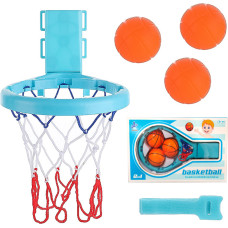 Woopie Vannas ūdens rotaļlietu basketbola + bumbiņu komplekts 2in1