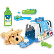 Woopie Little Veterinary Set Dog Transporter 6 gab.