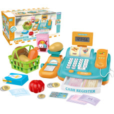 Woopie Shop Cash Register with Shopping Basket 11 pcs.