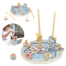 Viga Toys Viga PolarB koka makšķerēšanas spēle