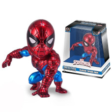 Jada Металлическая фигурка Человека-паука Marvel 10 см, классическая