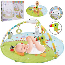 Woopie BABY Interactive Sensory Educational Mat 8 Melodies Projector Farm Theme