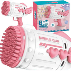 Woopie Soap Bubble Gun 91 Holes Pink