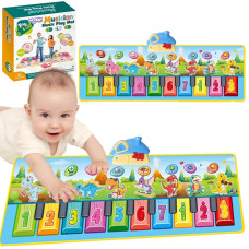 Woopie Musical Mat XXL Dinosaurs 2in1 Piano 8 Melodies 110cm