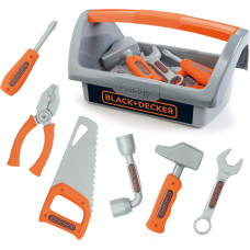 Smoby Tool box 6 pieces. Black+Decker