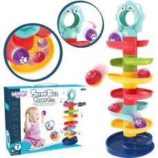 Woopie BABY Ball Track Set: Spiral + 2 Balls