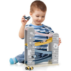Viga Toys Деревянная горка VIGA PolarB для гоночной трассы игрушечных машинок