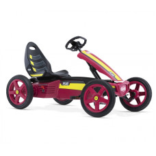 Berg Rally Pearl go-kart Pink Inflatable wheels 4-12 years up to 60 kg