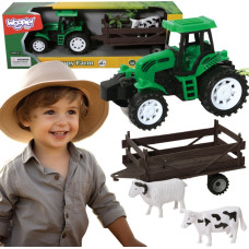 Woopie Traktor Rolniczy z Przyczepką i Zwierzętami