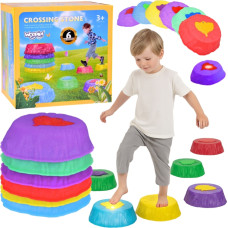 Woopie Kamienie Balansujące Świecące Sensoryczne Trening Równowagi 6 szt