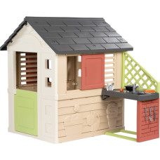 Smoby Nature Cottage with Kitchen + 17 Accessories