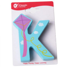 Classic World Wooden Letter K