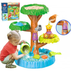 Woopie Водяной столик 2 в 1 Песочница Happy Tree 8 аксессуаров