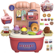 Woopie Cukiernia Ice Cream Parlor 2in1 Shop Suitcase 22 pcs.