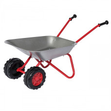 Rolly Toys Two-wheeled metal garden wheelbarrow for children