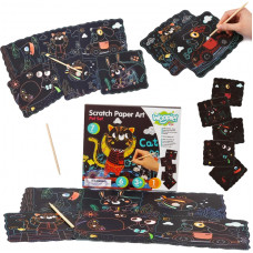 Woopie ART&FUN Creative Scratch Game Set for Children 7 pcs.