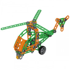 Polesie Construction Bricks Little Inventor Helicopter 130 elementi