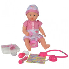 Simba Baby peeing doll 38 cm with a potty and a set of medical accessories