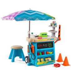 Step2 Market Stall Children's stand Cash register Distributor Umbrella